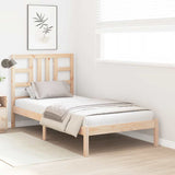 Bed Frame without Mattress 90x200 cm Solid Wood 3105390