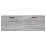 Wall Cabinet Grey Sonoma 100x36,5x35 cm Engineered Wood 830114