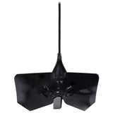 Tiller Plough Attachment Black Metal 146267