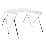 3 Bow Bimini Top White 183x160x137 cm 92360