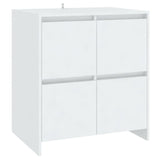 Sideboards 2 pcs White 70x41x75 cm Engineered Wood 3098089