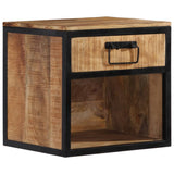 Bedside Cabinet 40x35x40 cm Solid Wood Mango 358913