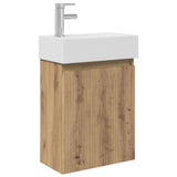 Bathroom Vanity Unit with Tap Artisan Oak 45.5 x 22.5 x 84 cm 889450