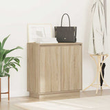 LED Sideboard for Sonoma Oak 71 x 34.5 x 75 cm Engineered Wood 869644