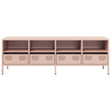 TV Cabinet Pink 135x39x43.5 cm Cold-rolled Steel 851329