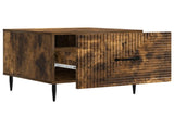 Coffee Table Smoked Oak 49 x 50 x 40 cm Engineered Wood 894970