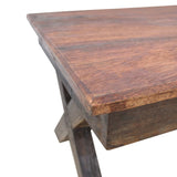 ZNTS Coffee Table Mixed Recycled Wood 110x60x45 cm 244492