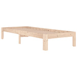 Bed Frame without Mattress 75x190cm Small Single 810325