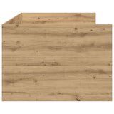 Daybed with Headboard Artisan Oak 90 x 200 cm Engineered Wood 3333994
