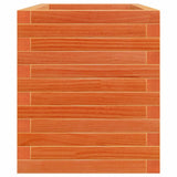 Garden Planter Wax Brown 70x40x46 cm Solid Wood Pine 3282441
