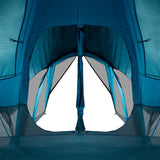 Family Tent Tipi 8-Person Blue Waterproof 94738