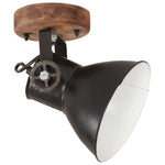 Industrial Wall/Ceiling Lamps 2 pcs Black 20x25 cm E27 320514