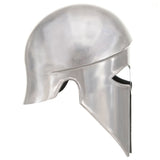 Greek Warrior Helmet Antique Replica LARP Silver Steel 286212