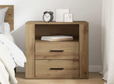 Bedside Cabinet Artisan Oak 35 x 50 x 60 cm Engineered Wood 881079