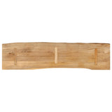 Table Top 160x40x2.5 cm Live Edge Solid Wood Mango 370712