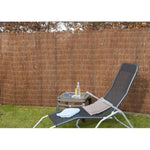 ZNTS Nature 2 pcs Garden Screens Heather 1x5 m 1 cm Thick 276933