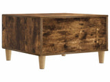 Coffee Table Smoked Oak 49 x 50 x 40 cm Engineered Wood 894740