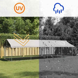 Outdoor Dog Kennel with Roof 600x200x150 cm 171500