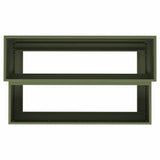 Garden Planter Olive Green 100 x 60 x 45 cm Cold-rolled Steel 865872