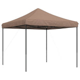 Foldable Party Tent Pop-Up Brown 292x292x315 cm 4004918
