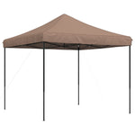 ZNTS Foldable Party Tent Pop-Up Brown 292x292x315 cm 4004918