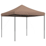 ZNTS Foldable Party Tent Pop-Up Brown 292x292x315 cm 4004918