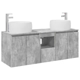 Bathroom Cabinet Set 3 pcs Concrete Grey 49.5 x 44.5 x 66 cm 3405720