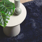 Shaggy Rug High Pile NAVARRA Navy 200x290 cm Polyester 4102851