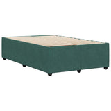 Bed Frame without Mattress Dark Green 120x200 cm Velvet 3285003