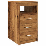 Drawer Cabinet Old Wood 40x50x76 cm Engineered Wood 856004