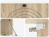 Wall-Mounted TV Cabinet Sonoma Oak 78.5 x 31 x 30 cm 898207