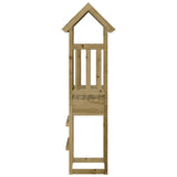 ZNTS Play Tower 52.5x46.5x206.5 cm Impregnated Wood Pine 826513
