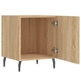 Bedside Cabinets 2 pcs Sonoma Oak 40x40x50 cm Engineered Wood 827603