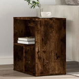 Side Tables 2 pcs Smoked Oak 50x30x50 cm Engineered Wood 840564