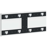 Wall-Mounted Headboard UTRECHT Black Engineered Wood 897846