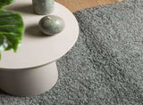 Shaggy Rug PAMPLONA High Pile Modern Green 160x230 cm 375303