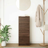 Sideboard Brown Oak 37.5x35x99 cm Engineered Wood 861703