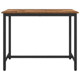 Table Old Wood 100 x 50 x 76.5 cm Engineered Wood and Steel 873748