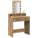 Dressing Table Brown 79 x 41 x 140 cm Engineered Wood 865171