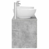 Bathroom Furniture Set 3 pcs Concrete Grey 49.5 x 44.5 x 65 cm 3405902