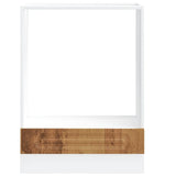 Oven Cabinet Kalmar Old Wood Engineered Wood 853525