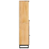 Bathroom Cabinet Brown 38 x 33 x 160 cm Solid Mango Wood 4018066