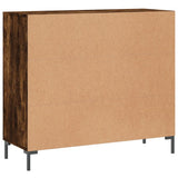 Sideboard Smoked Oak 90x34x80 cm Engineered Wood 828113