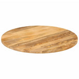 Table Top 90x2.5 cm Round Solid Wood Mango 370068