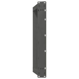 Coffee Table Legs U-Shaped 2 pcs Anthracite 60x cm Steel 4012750