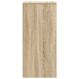 Shoe Cabinet Sonoma Oak 29.5x34x76 cm Engineered Wood 861861