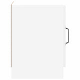 Bedside Cabinet High Gloss White 43 x 34.5 x 47 cm 895723