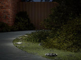 Solar Ground Lights with Ground Spikes Outdoor 12 pcs Warm White 4008197