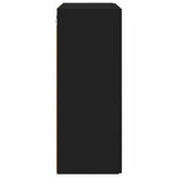 TV Wall Cabinet Black 59.5 x 31 x 80 cm Engineered Wood 892360