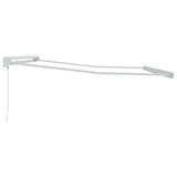 Awning Frame Manual White 500 x 300 cm Aluminium 145697